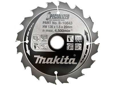Пильный диск MAKITA Specialized (B-53198)