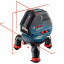 Линейный нивелир BOSCH GLL 3-50 + BM1 + LR2 + L-BOXX
