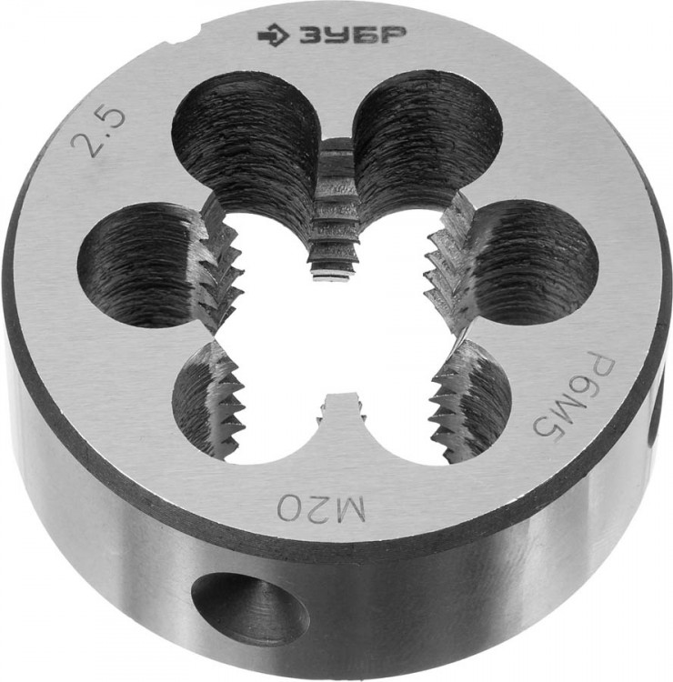 Плашка метрическая М20 x 2.5 ЗУБР 4-28023-20-2.5_z01