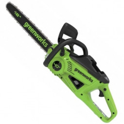 Цепная пила аккумуляторная Greenworks GD40CS20X 2008807, 40V, 40 см, 2000 Вт, бесщеточная,   без АКБ И ЗУ