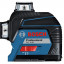 Линейный нивелир BOSCH GLL 3-80 + кейс