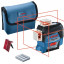 Линейный нивелир BOSCH GLL 3-80 C