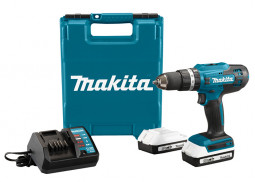Аккумуляторная ударная дрель-шуруповерт MAKITA HP488DWAE