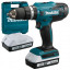 Аккумуляторная ударная дрель-шуруповерт MAKITA HP488DWAE