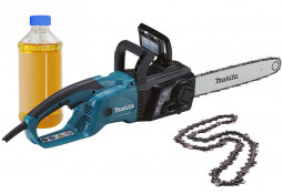 Цепная электропила MAKITA UC4551A + пильная цепь