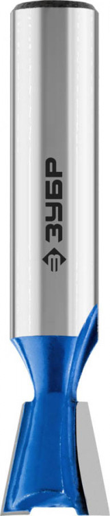 Фреза пазовая фасонная "Ласточкин Хвост" ЗУБР 28748-9.5