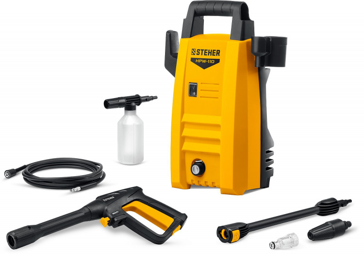 STEHER 1400 Вт, 110 Атм, мойка высокого давления HPW-110