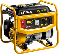 Бензиновый электрогенератор STEHER GS-1500