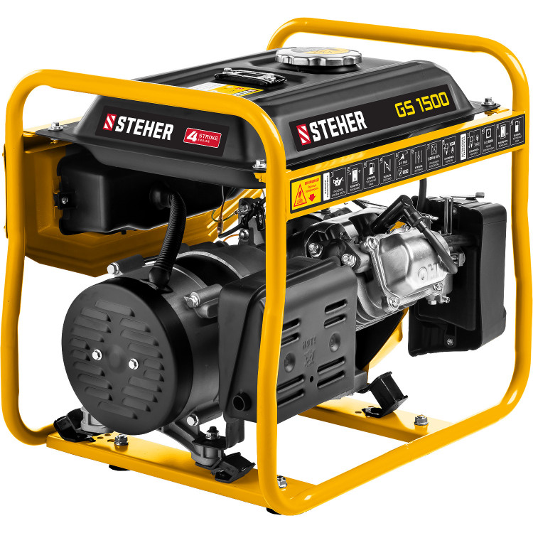 Бензиновый электрогенератор STEHER GS-1500