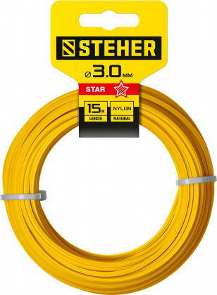 Леска для триммеров STEHER 75010-3.0