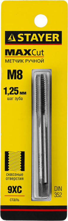 Метчик STAYER 28020-08-1.25