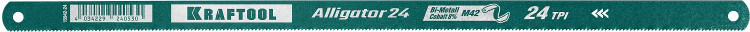 Биметаллическое полотно по металлу KRAFTOOL Alligator-24 15942-24
