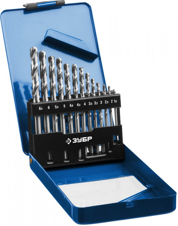 Набор сверел Зубр 29625-H13