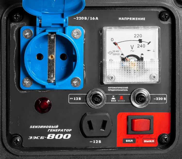 Бензиновый электрогенератор ЗУБР ЗЭСБ-800