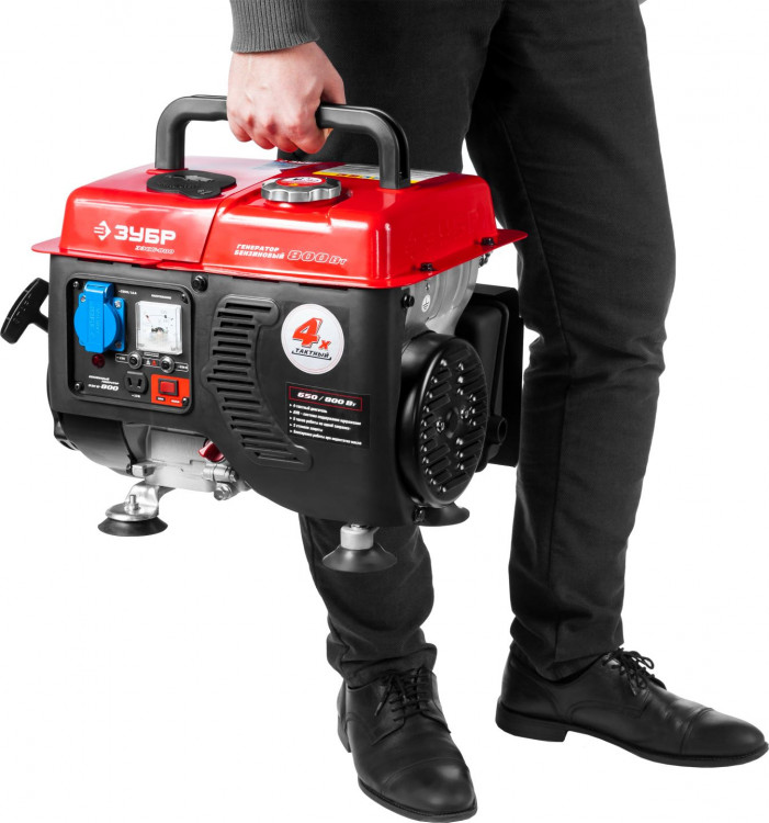 Бензиновый электрогенератор ЗУБР ЗЭСБ-800