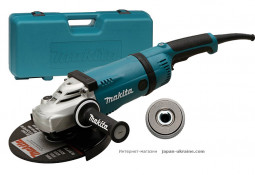 Болгарка MAKITA GA9030RF01 + быстрозажимная гайка + кейс 824958-7