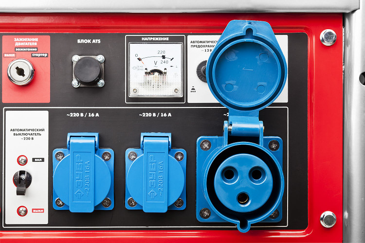 Бензиновый электрогенератор ЗУБР ЗЭСБ-6200-ЭА