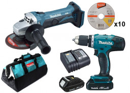 Набор аккумуляторных инструментов MAKITA SET-DDF453MK2