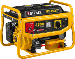Бензиновый электрогенератор STEHER GS-4500Е