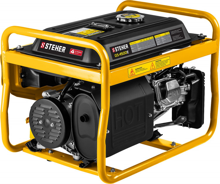 Бензиновый электрогенератор STEHER GS-4500Е