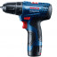 Аккумуляторная дрель-шуруповерт BOSCH GSR 120 LI+GLI 12V-300