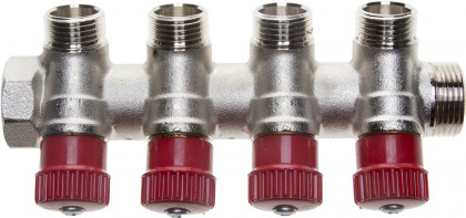 Коллектор для горячей воды GENERAL FITTINGS 51046-3/4-1/2-HT4