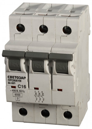 Автоматический выключатель СВЕТОЗАР SV-49023-63-C