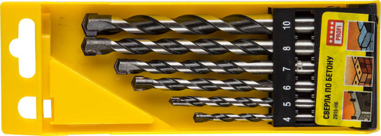 Набор сверел STAYER 2915-H6