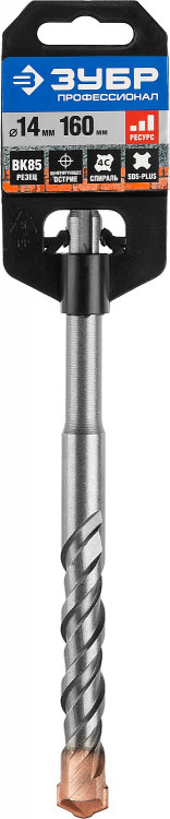 Бур по бетону SDS Plus ЗУБР 29314-160-14_z01