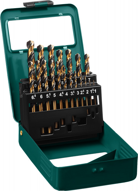 Набор сверл по металлу KRAFTOOL 29656-H19