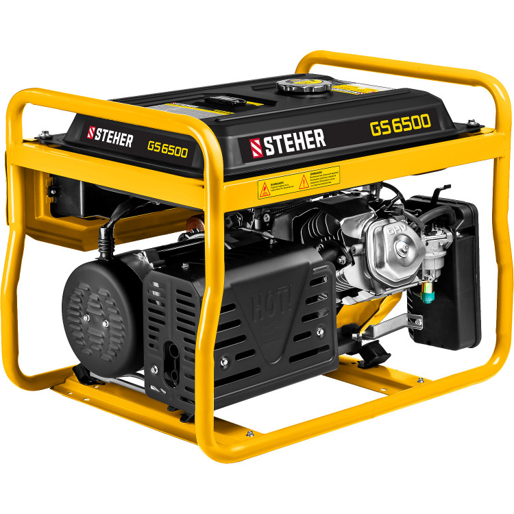 Бензиновый электрогенератор STEHER GS-6500