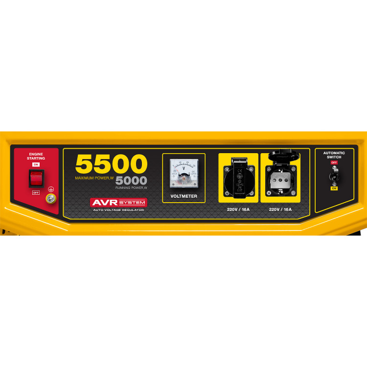 Бензиновый электрогенератор STEHER GS-6500