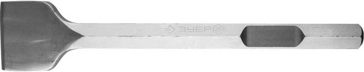 Зубило ЗУБР 29378-80-400 применяется для демонтажных работ на асфальтовом покрытии