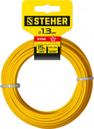 Леска для триммеров STEHER 75010-1.3