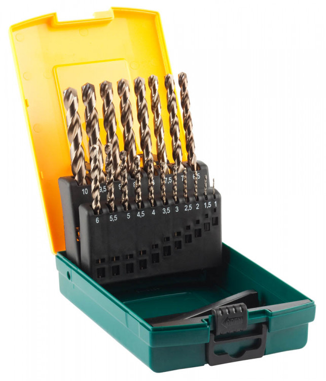 Набор сверл по металлу KRAFTOOL 29655-H19