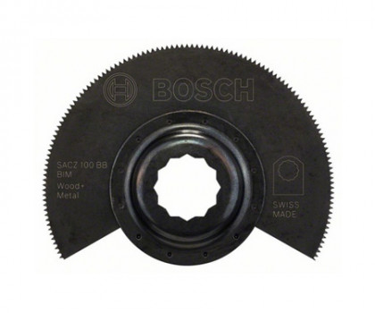 Сегментированный пильный диск BOSCH SACZ 100 BB Wood and Metal