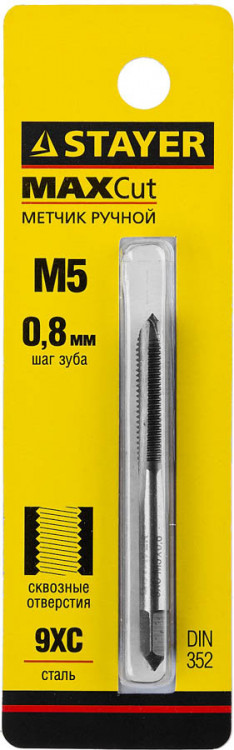 Метчик STAYER 28020-05-0.8