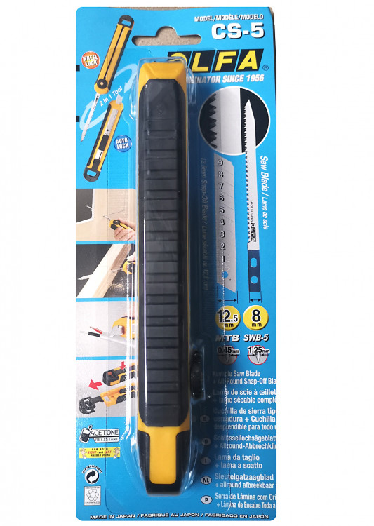 2 в 1 мини ножовка по гипсокартону OLFA OL-CS-5