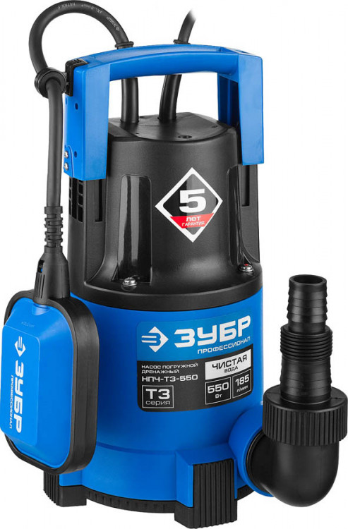 Насос погружной дренажный для чистой воды НПЧ-Т3-550