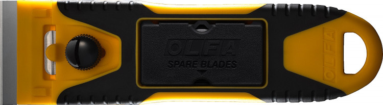 Скребок OLFA OL-GSR-2 предназначен для зачистки стеклянных поверхностей от различных загрязнений. Подходит для очистки стекла и небольших помещений на кухне. Компактный скребок OLFA GSR-2 удобен тем