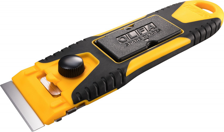 Скребок OLFA OL-GSR-2 предназначен для зачистки стеклянных поверхностей от различных загрязнений. Подходит для очистки стекла и небольших помещений на кухне. Компактный скребок OLFA GSR-2 удобен тем