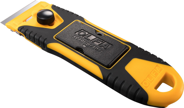 Скребок OLFA OL-GSR-2 предназначен для зачистки стеклянных поверхностей от различных загрязнений. Подходит для очистки стекла и небольших помещений на кухне. Компактный скребок OLFA GSR-2 удобен тем