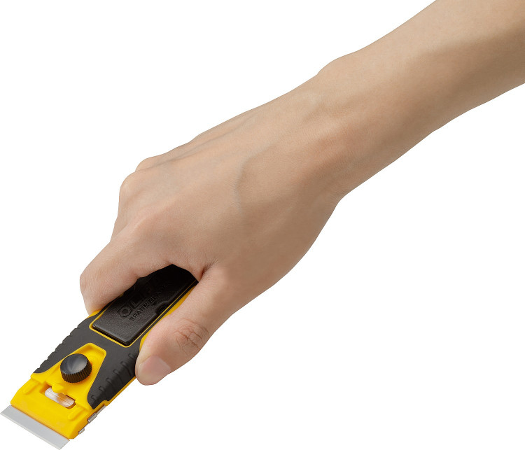 Скребок OLFA OL-GSR-2 предназначен для зачистки стеклянных поверхностей от различных загрязнений. Подходит для очистки стекла и небольших помещений на кухне. Компактный скребок OLFA GSR-2 удобен тем