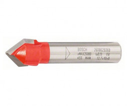 V-образная пазовая фреза BOSCH Expert S8/D12,7/L10/90°