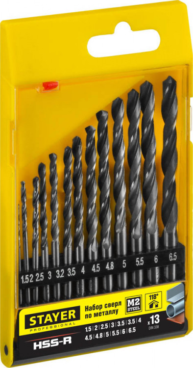Набор сверел Stayer 29602-H13_z01