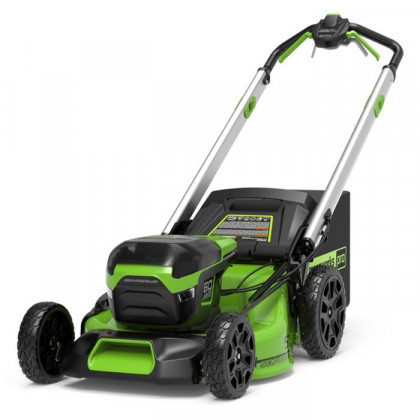 Газонокосилка самоходная, аккумуляторная Greenworks GD60LM51SP, 60V, 51 см, бесщеточная, c АКБ 4АЧ и ЗУ