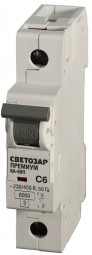 Автоматический выключатель СВЕТОЗАР SV-49021-06-C