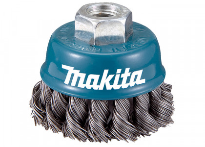 Чашечная щетка c витой проволки 60 мм MAKITA D-24119