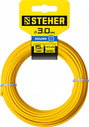 Леска для триммеров STEHER 75001-3.0