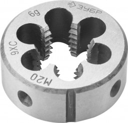 Плашка метрическая М20 x 1.5 ЗУБР 4-28022-20-1.5